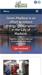 Mobile Screenshot of greenmadison.org
